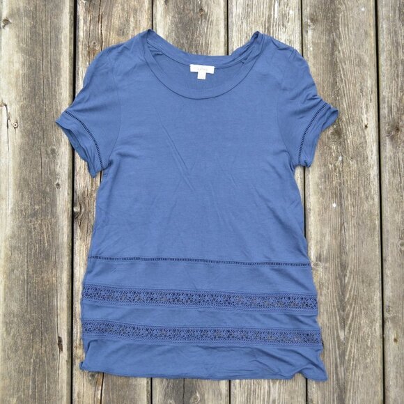WILFRED | Aritzia Reve T-Shirt Cutouts | Sz. XXS - Picture 1 of 4